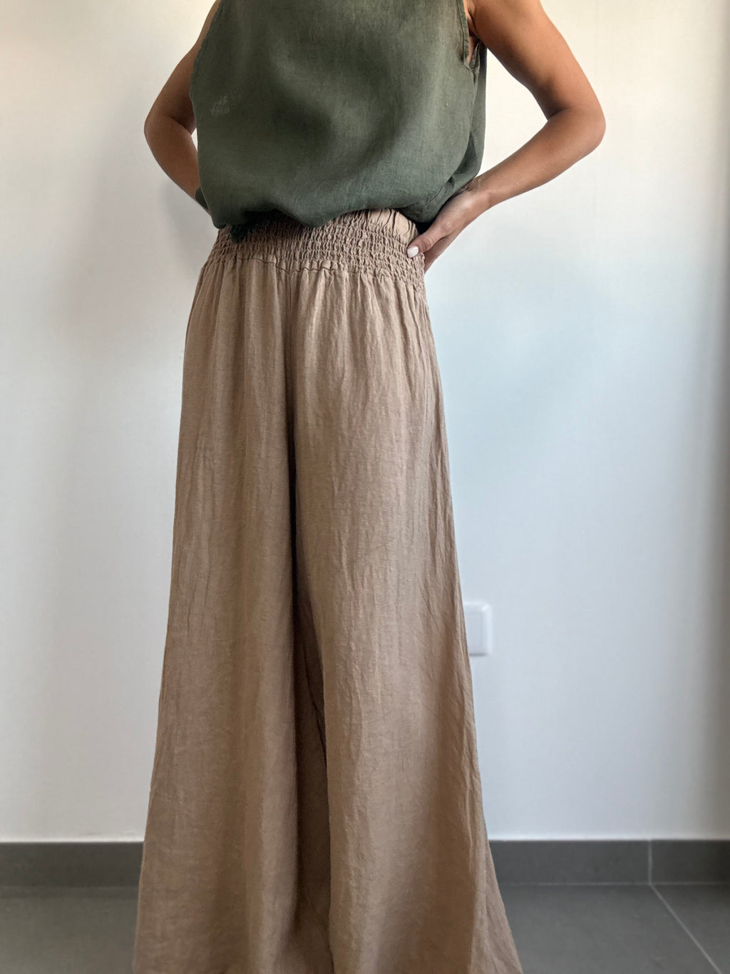 PANTALÓN BASTINA CAMEL