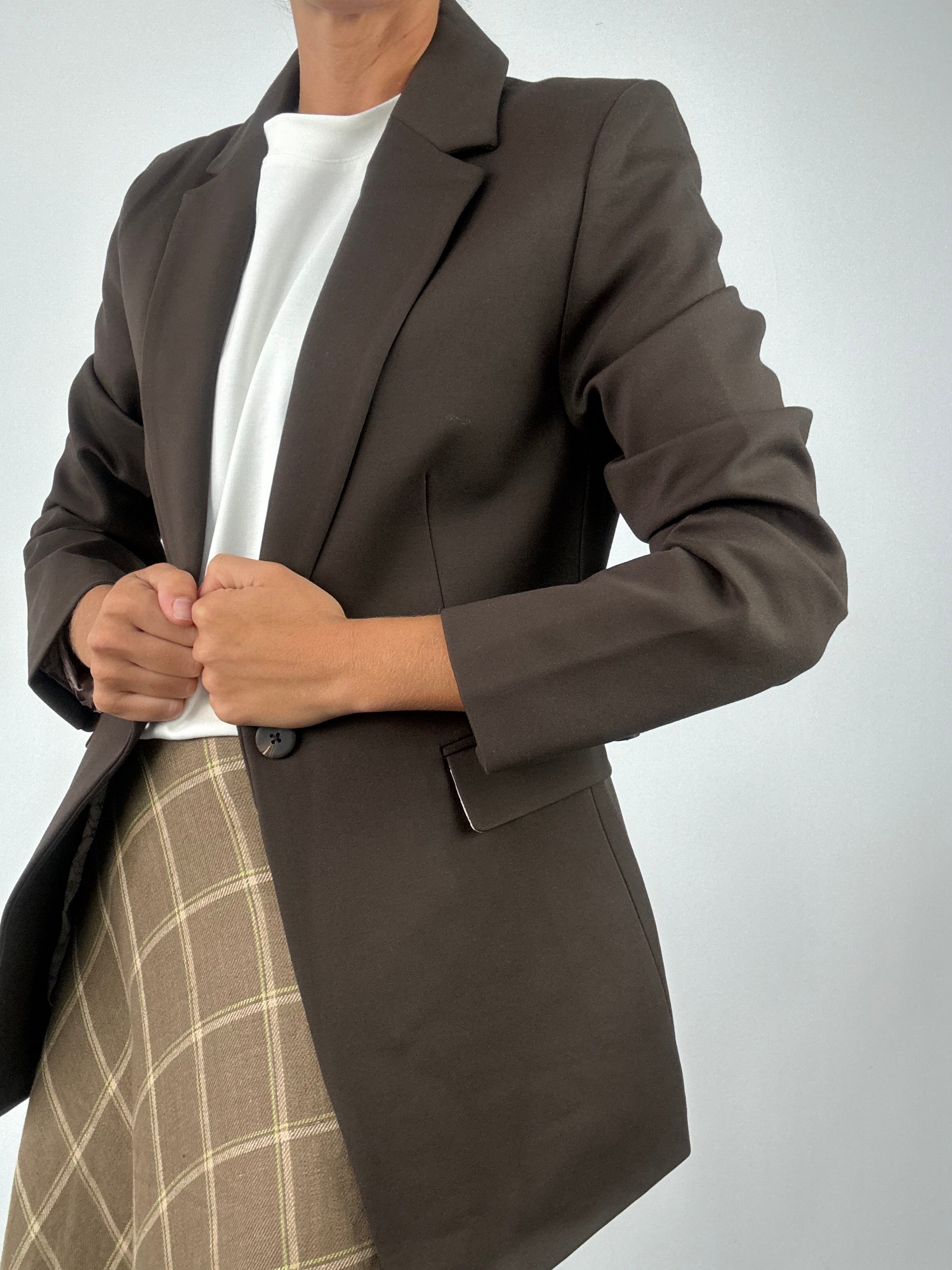 CHAQUETA MURIA CHOCOLATE