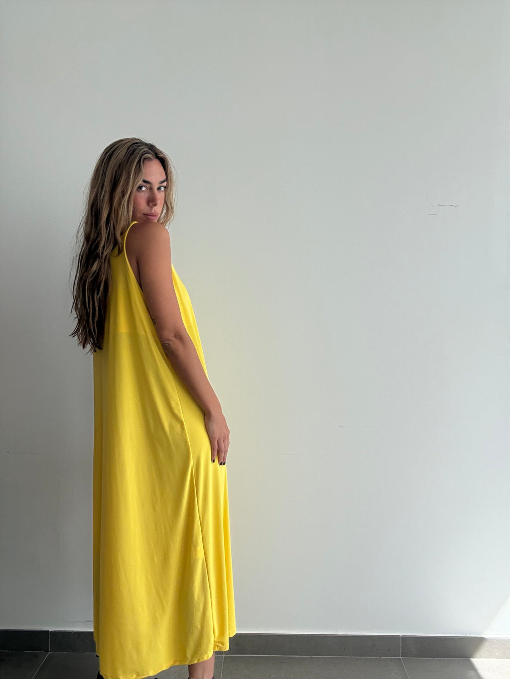 VESTIDO CALÍOPE AMARILLO