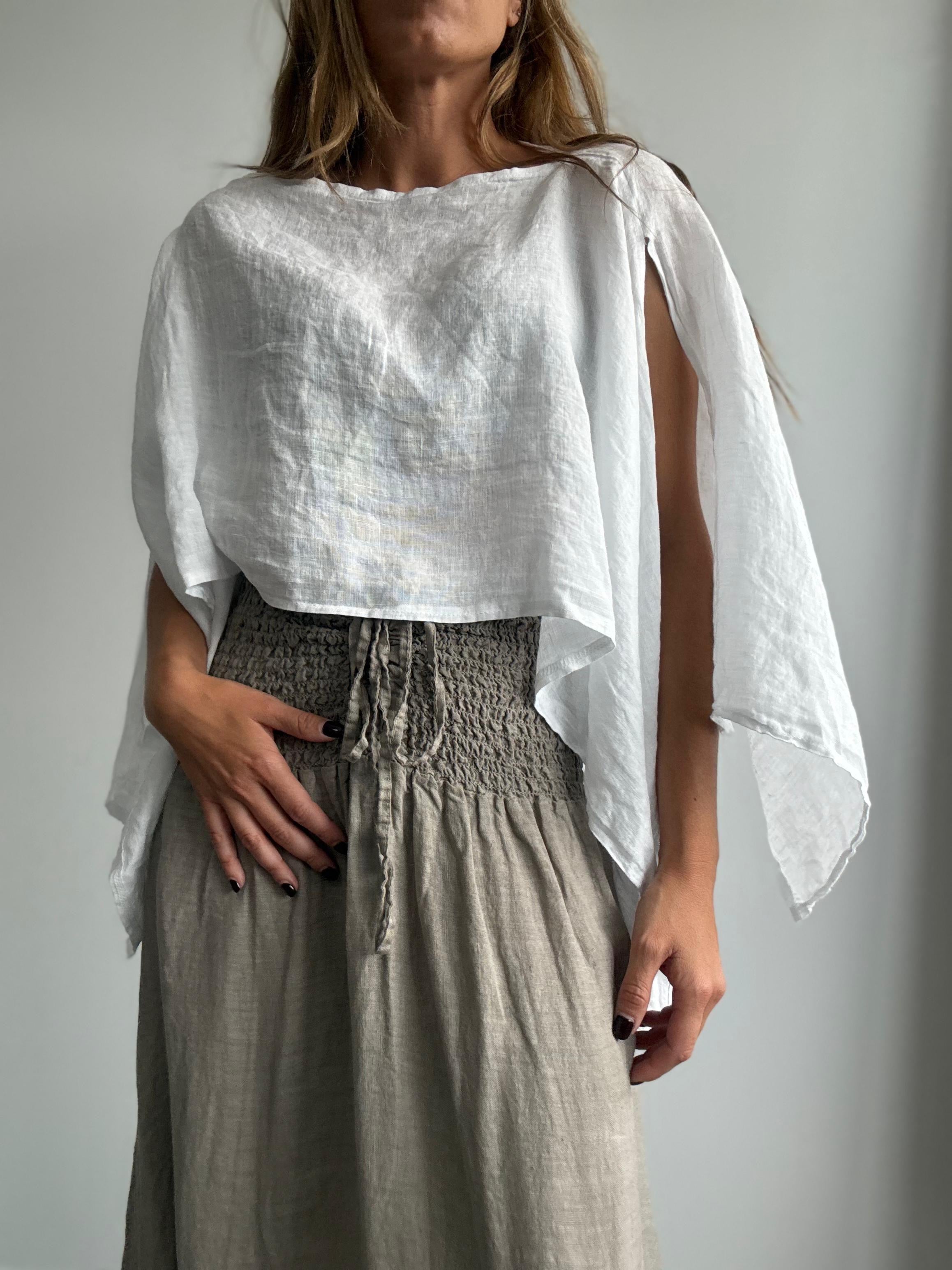 PONCHO QAMAR BLANCO