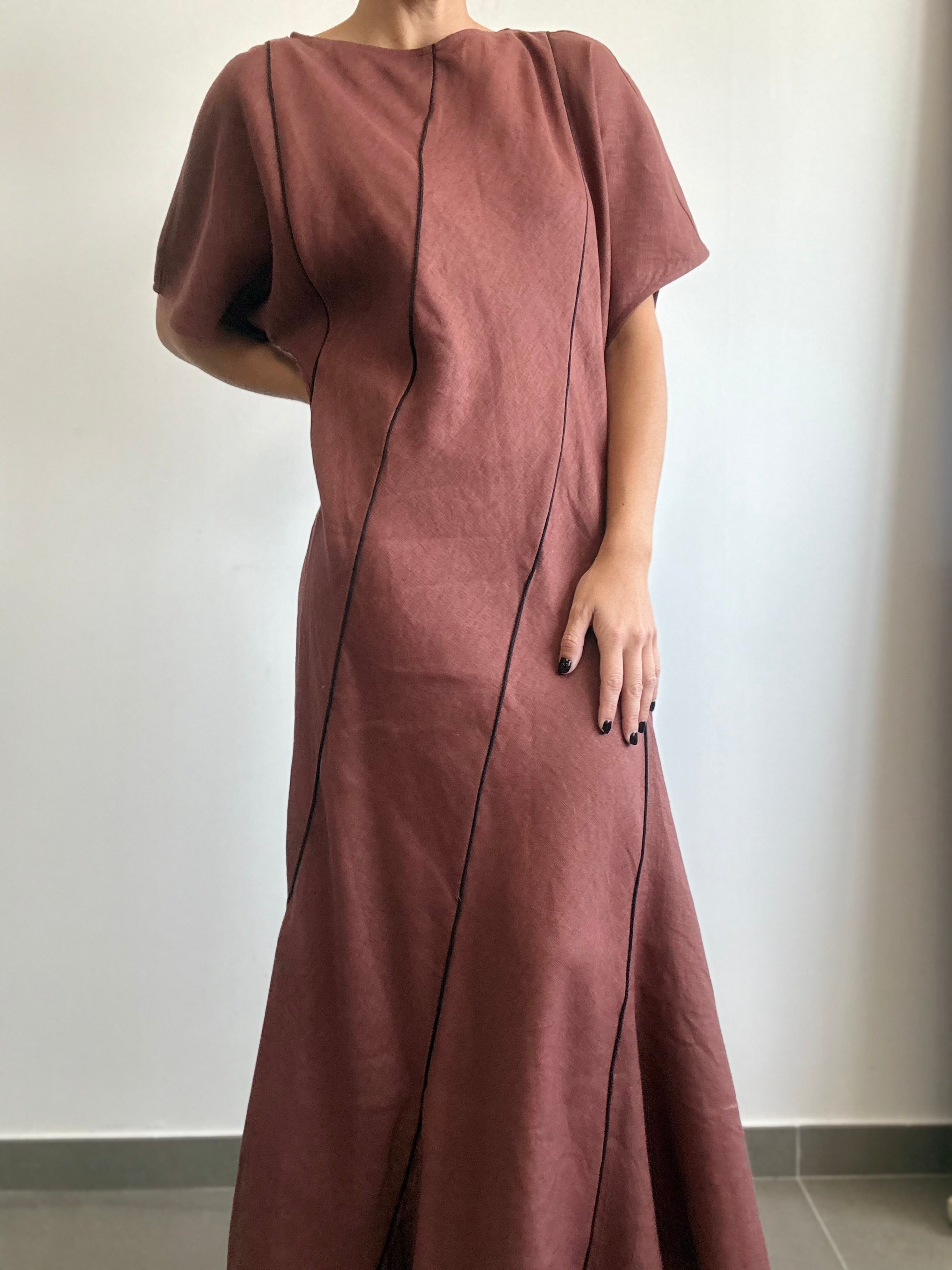 VESTIDO MATERA TEJA
