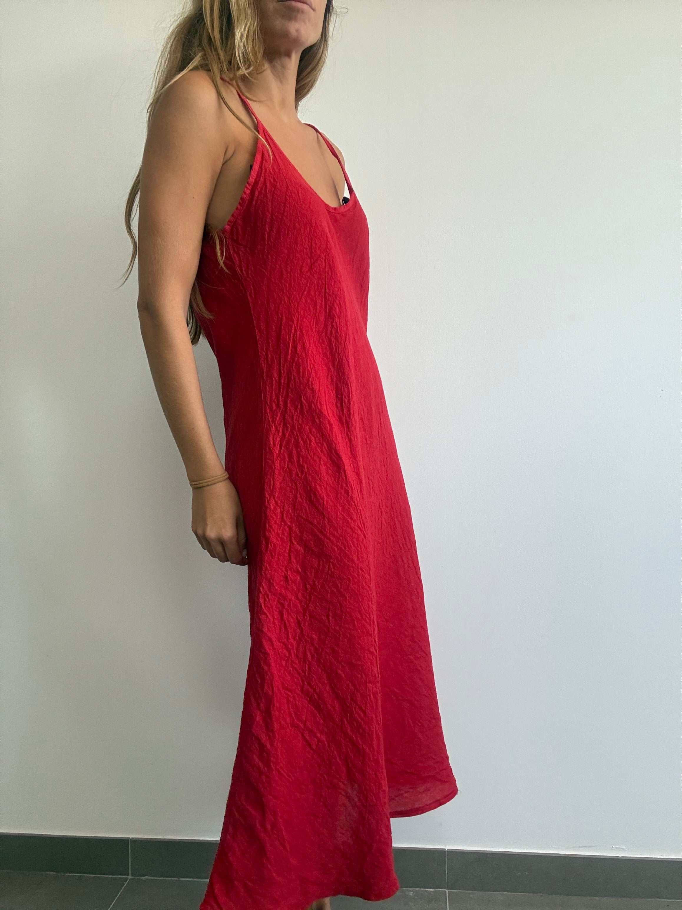 VESTIDO DAILA ROJO