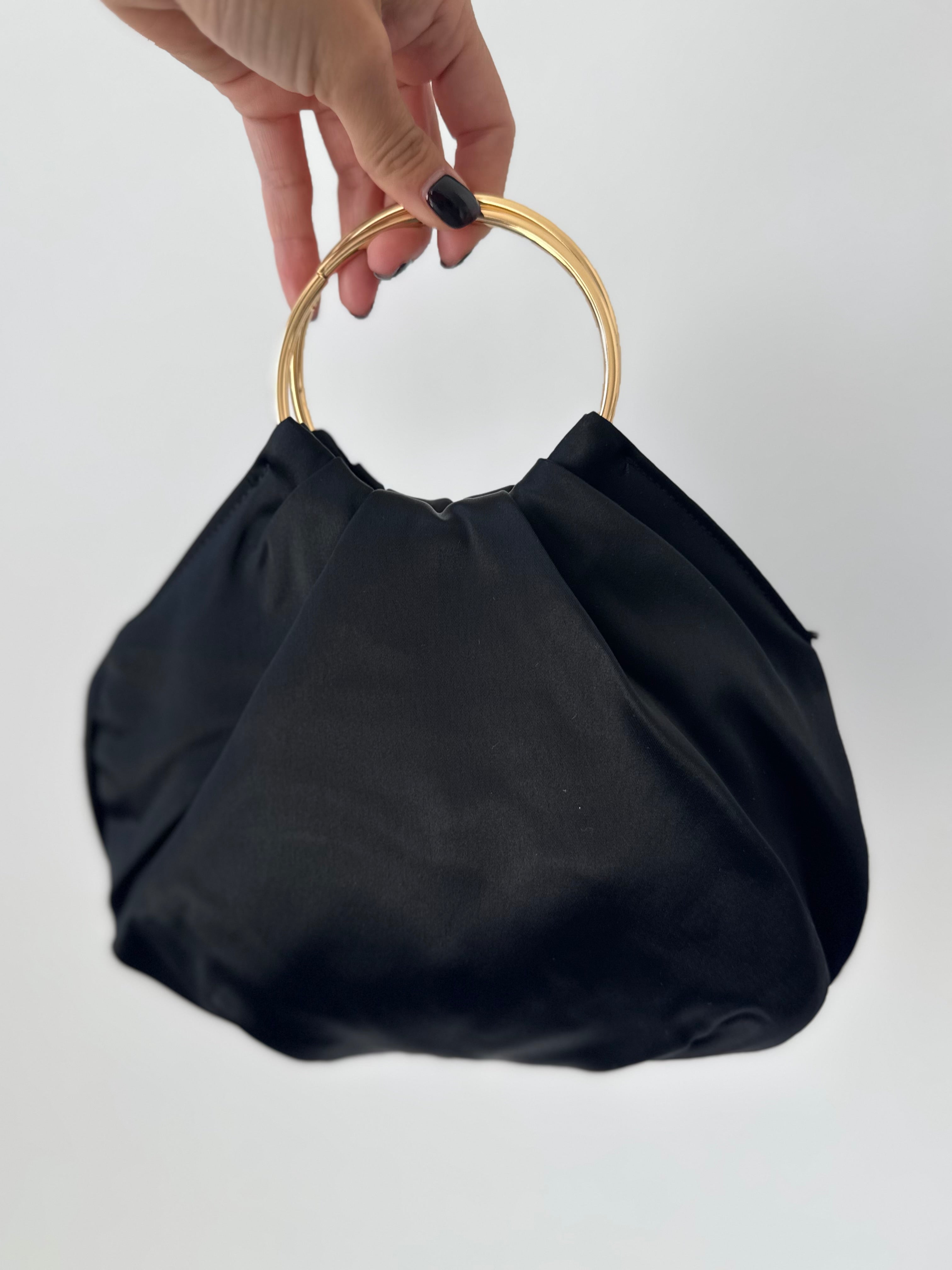 BOLSO ARO PEQUEÑO NEGRO
