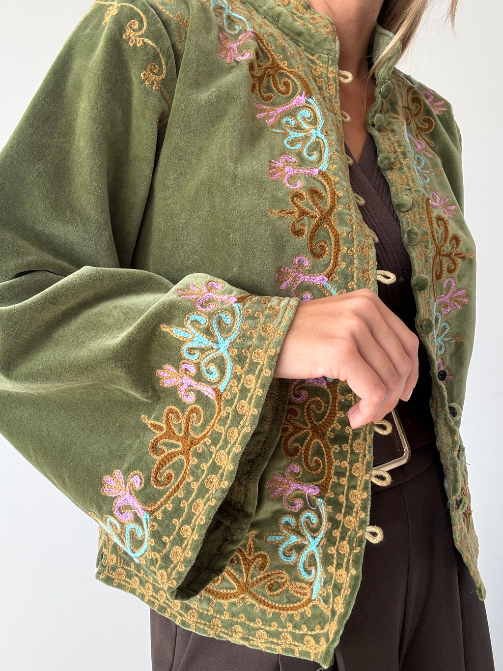 CHAQUETA ABEDE VERDE
