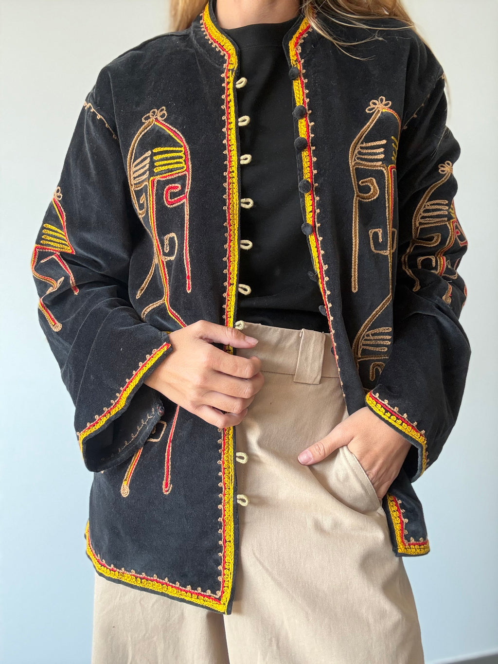 CHAQUETA ZAR NEGRO