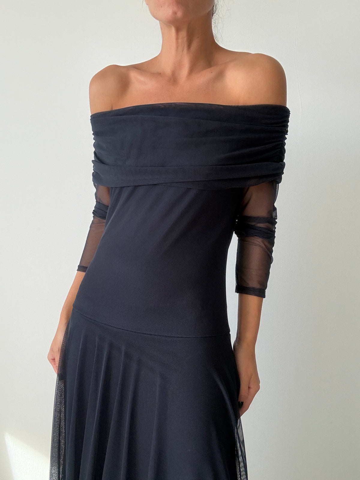 VESTIDO BALCÓN MARINO