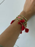 PULSERA GINA ROJO