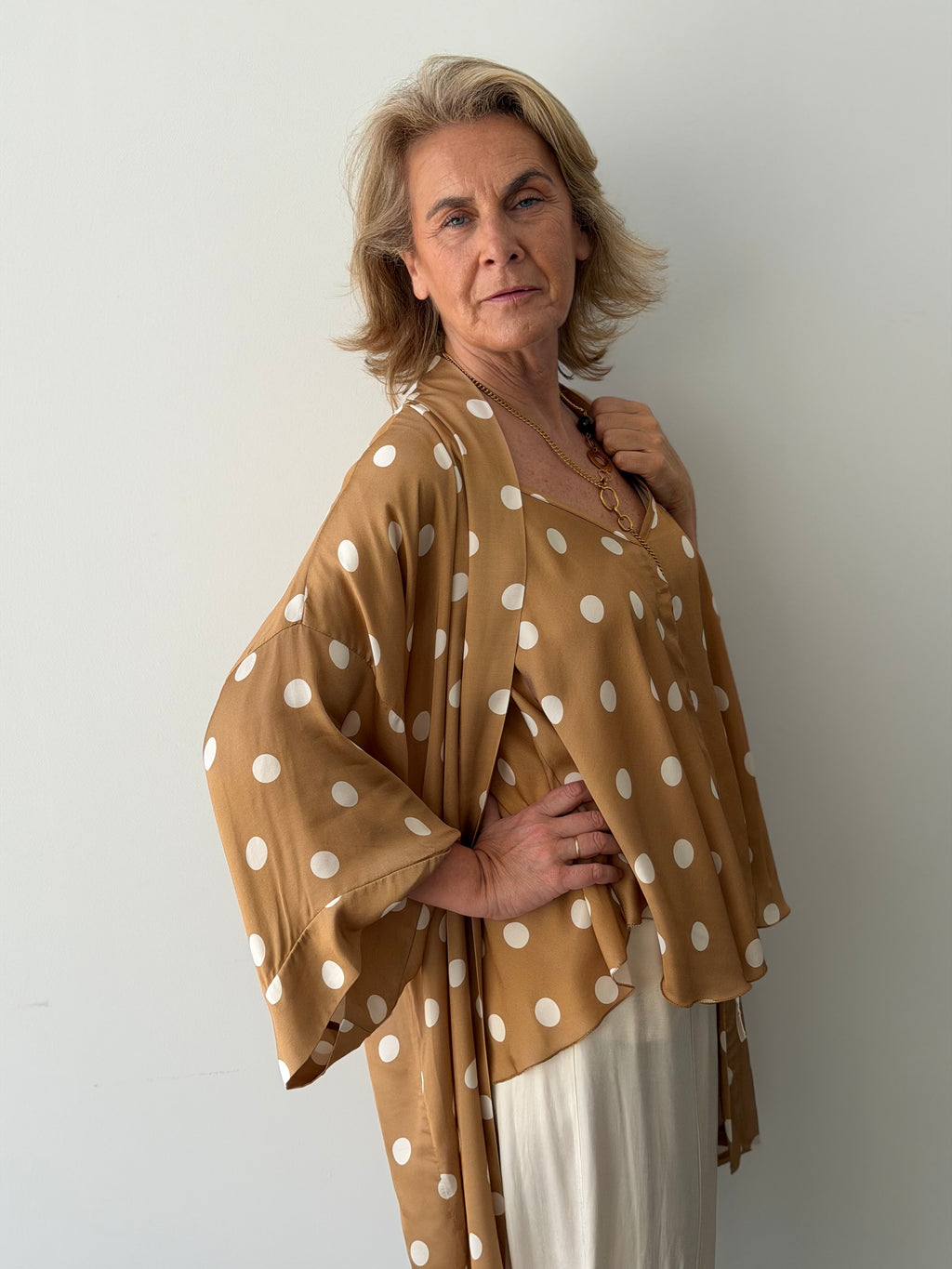 KIMONO LOLA CAMEL
