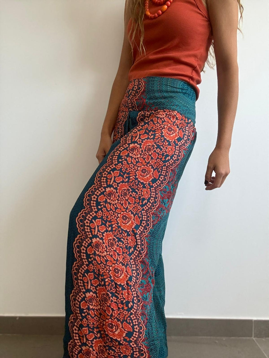 PANTALÓN DELHI PETRÓLEO