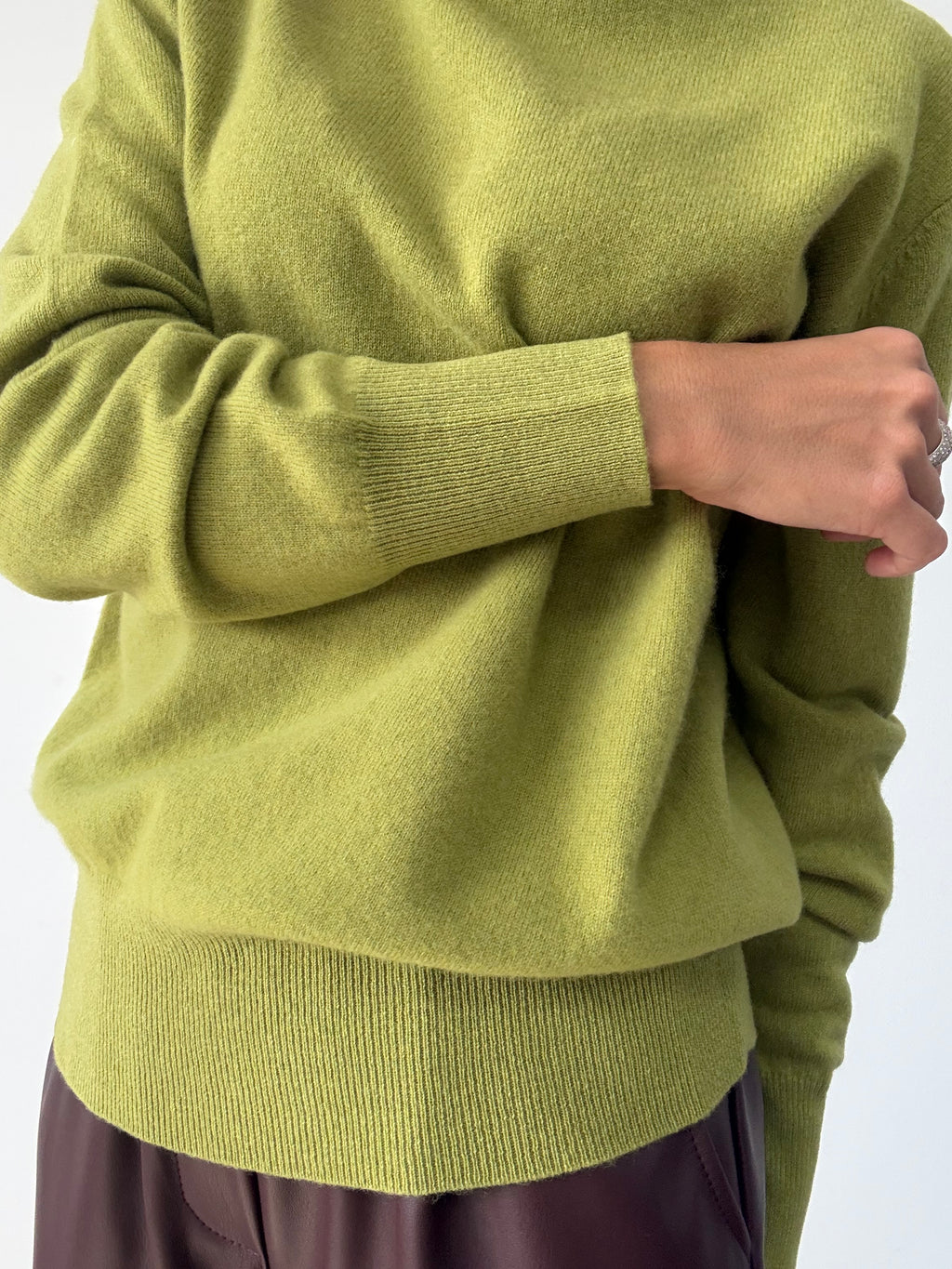JERSEY RESEL PISTACHO