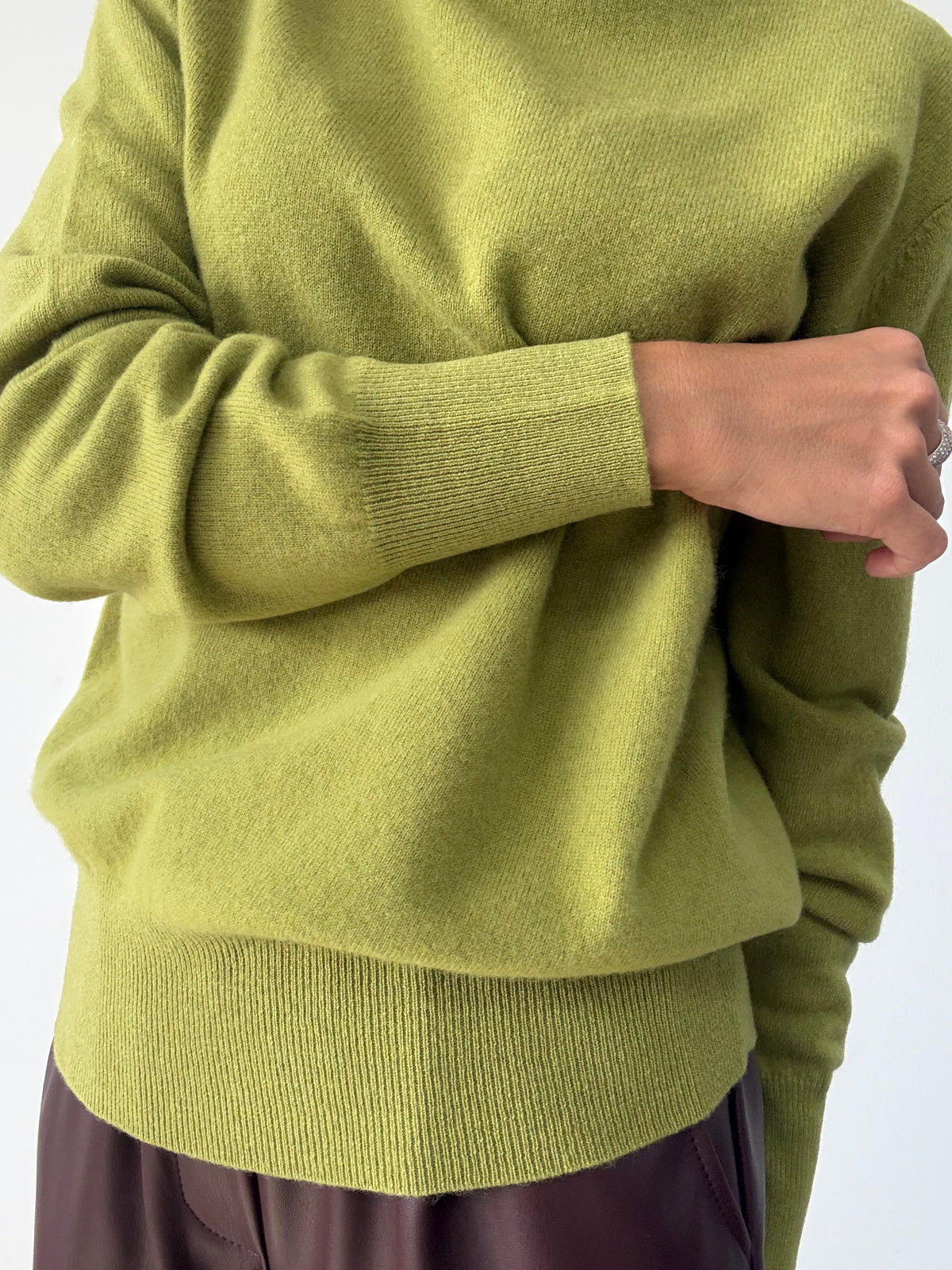JERSEY RESEL PISTACHO