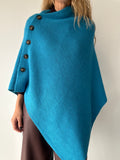 PONCHO ULA TURQUESA