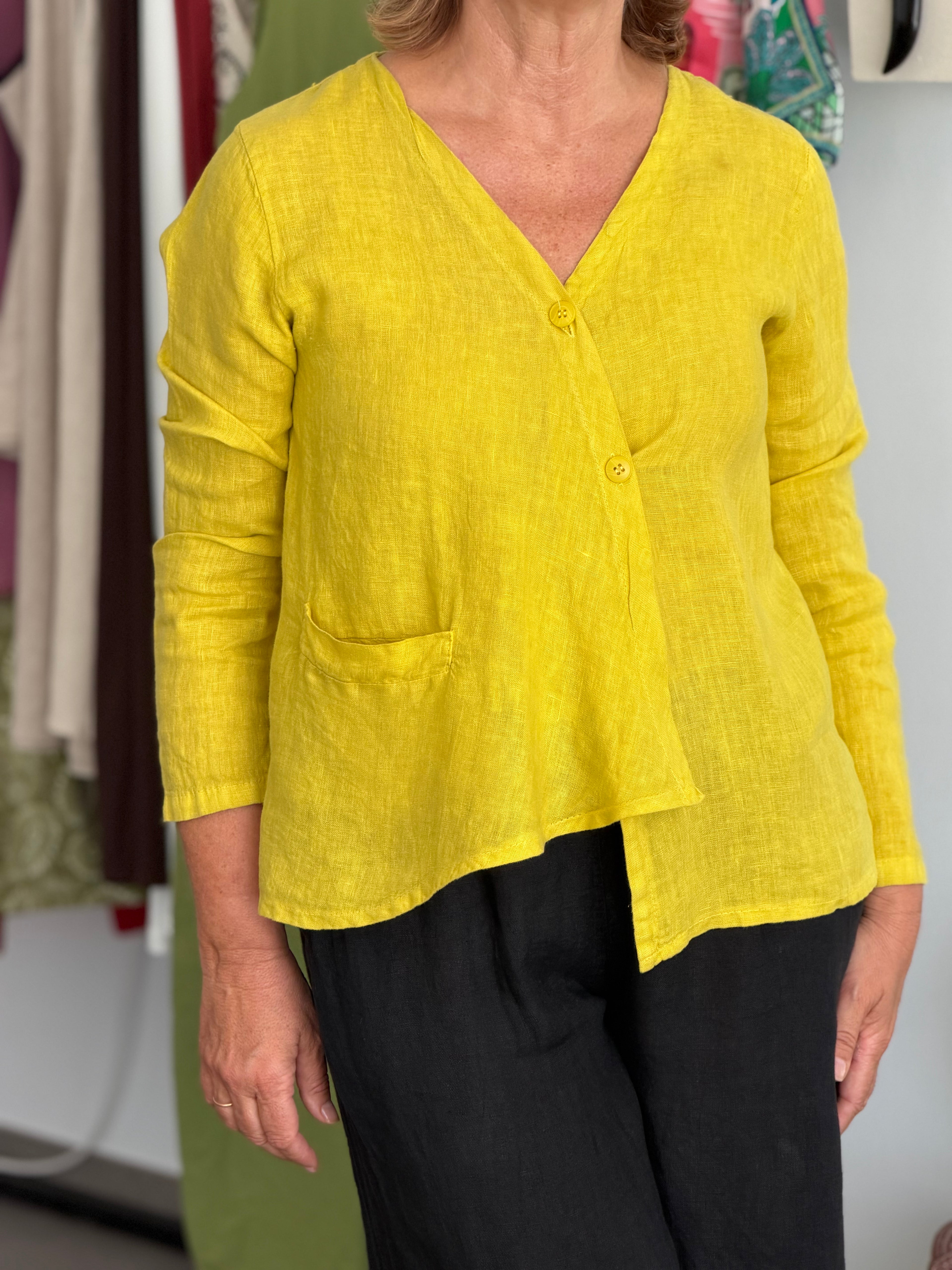 CHAQUETA NÁPOLES AMARILLO