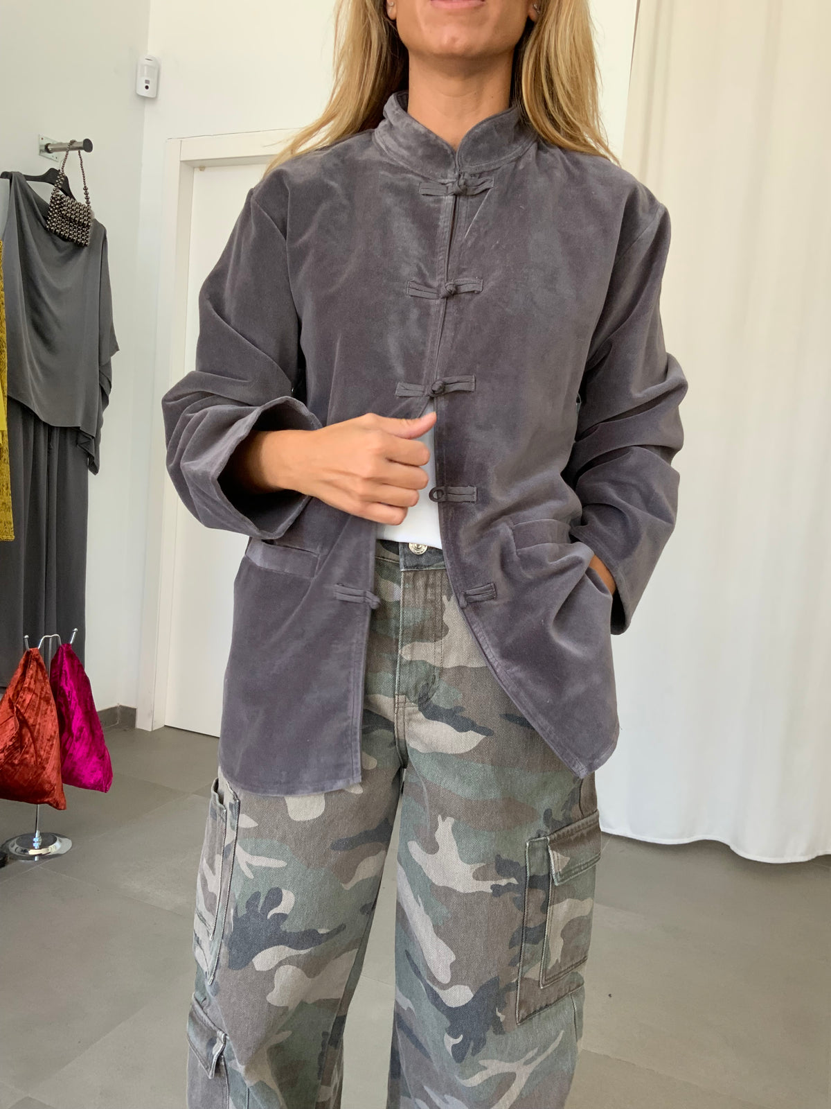 CHAQUETA DRENDE GRIS