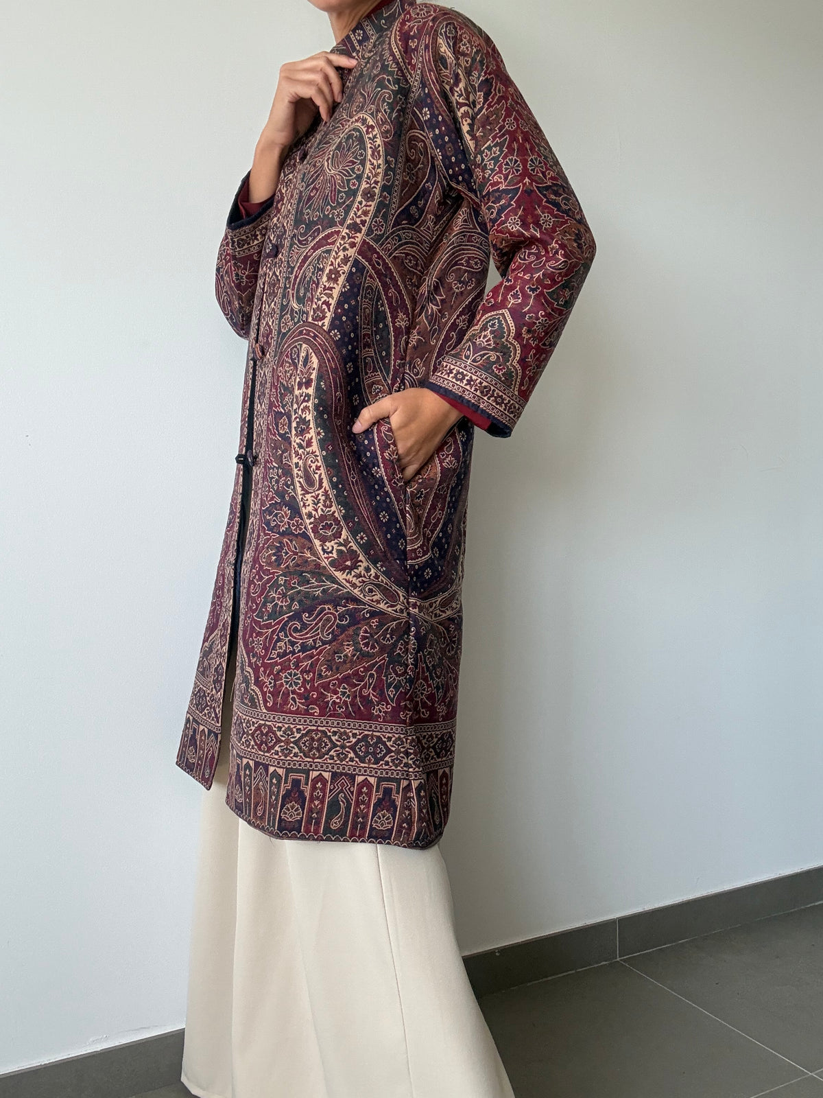 KIMONO ALSUR BURDEOS