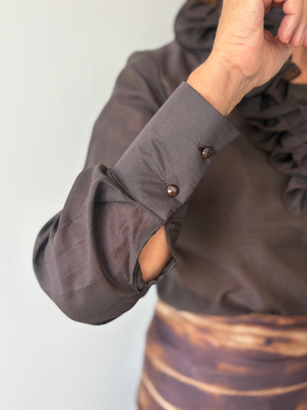 CAMISA ARRECIFE MARRÓN