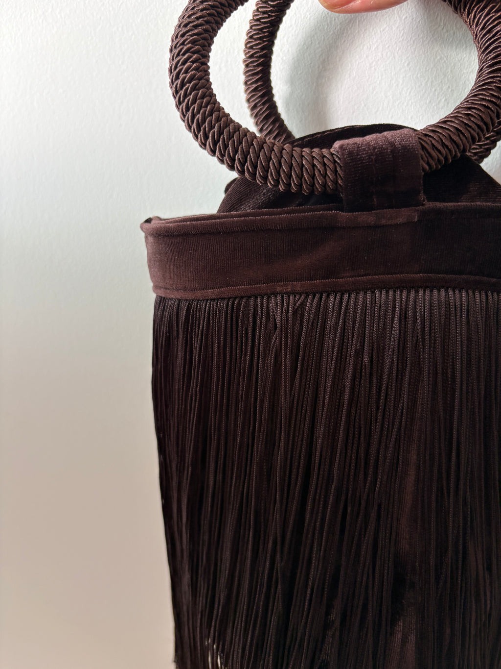 BOLSO CHARLESTÓN MARRON