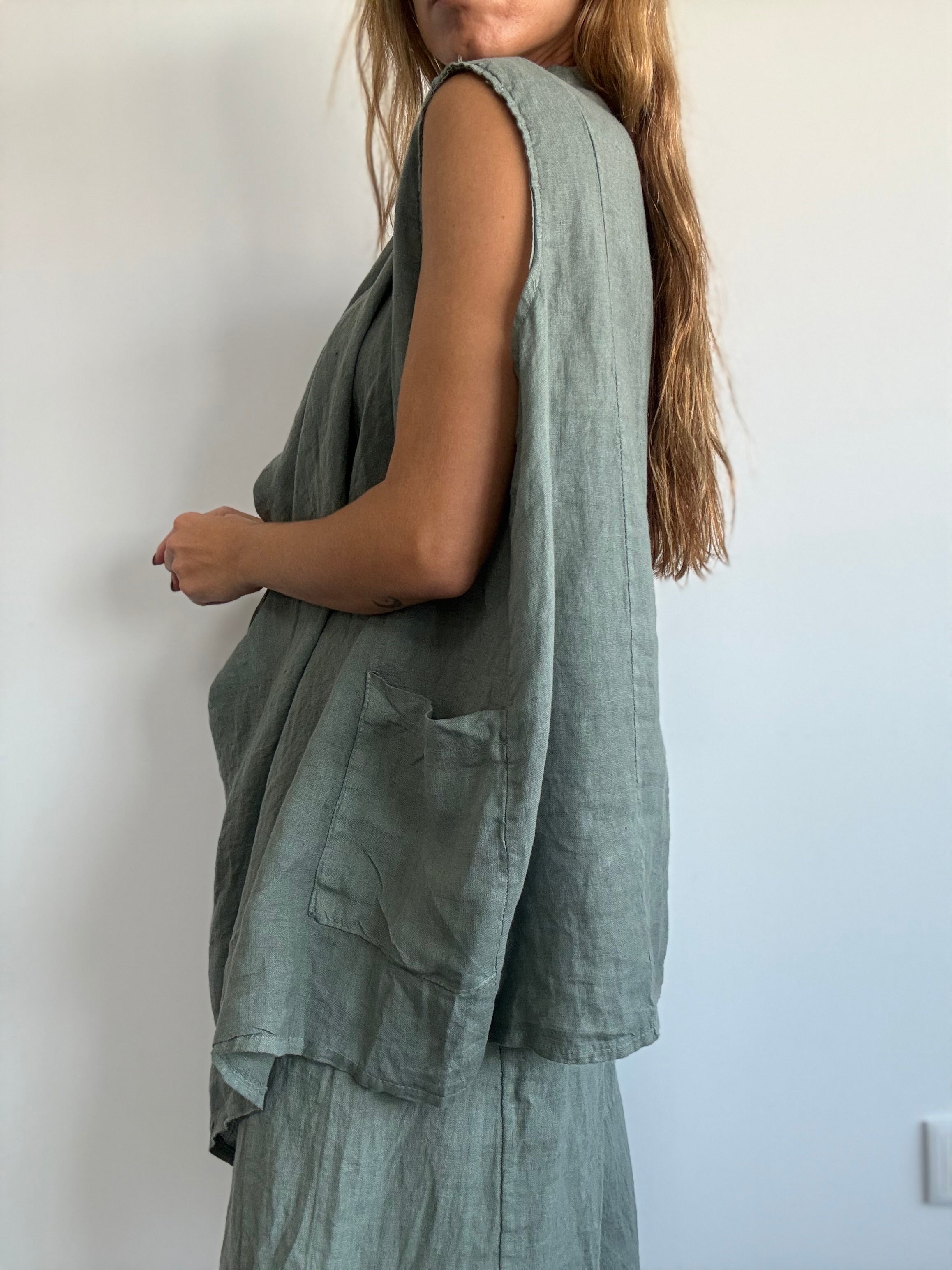 CHALECO GABRIELA KAKI