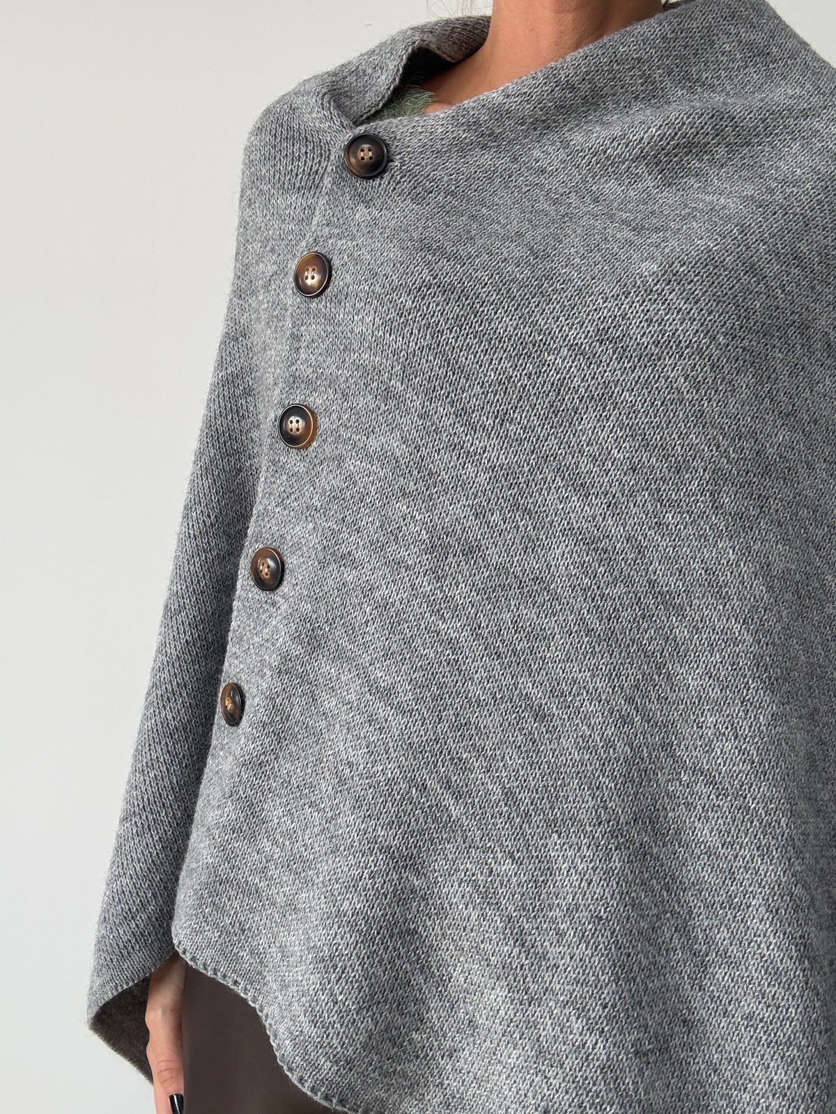 PONCHO ULA GRIS