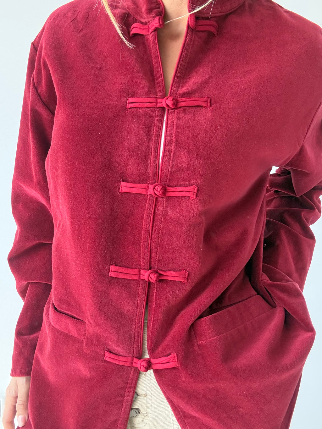 CHAQUETA DRENDE BURDEOS