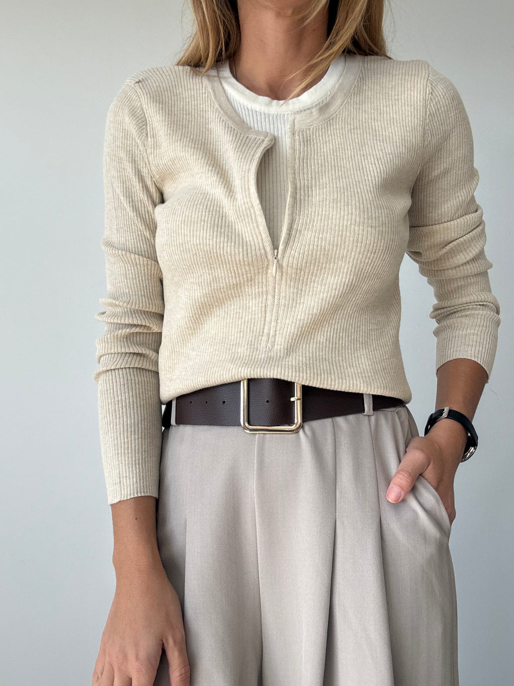 JERSEY ESTHER BEIGE