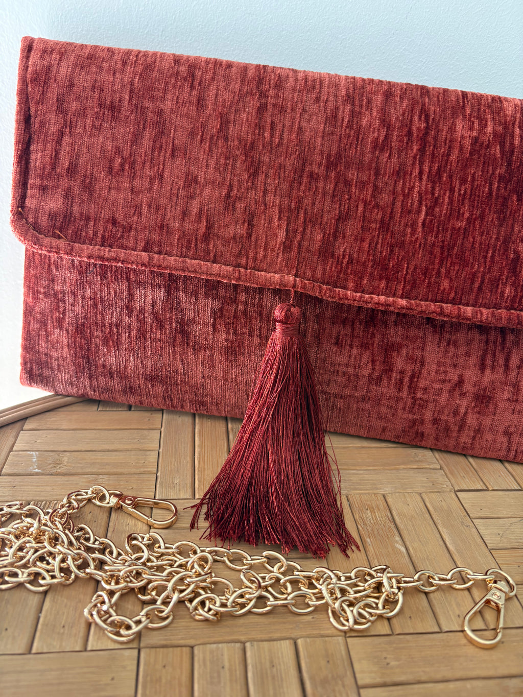 BOLSO PRADERA TEJA