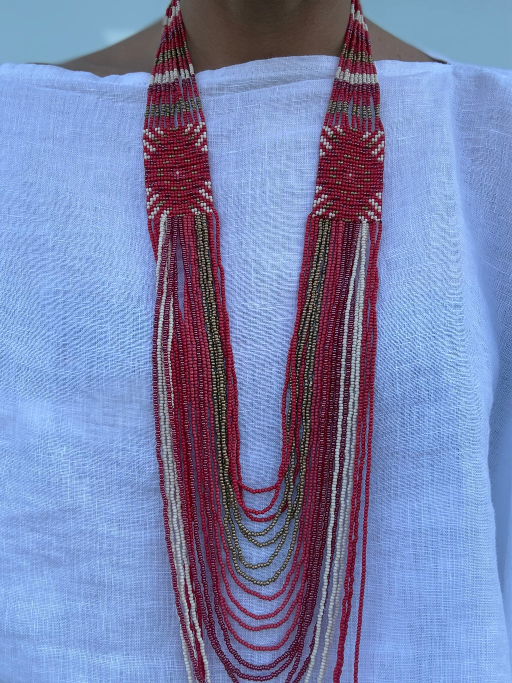 COLLAR SAO PAULO ROJO