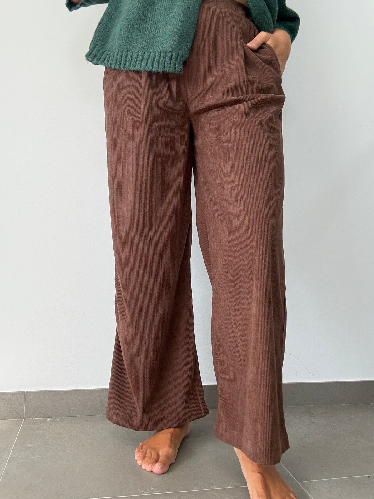 PANTALÓN MIKONO CHOCOLATE