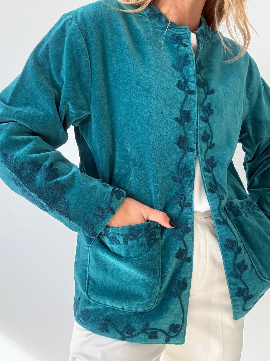 CHAQUETA BEIRUT VERDE AGUA