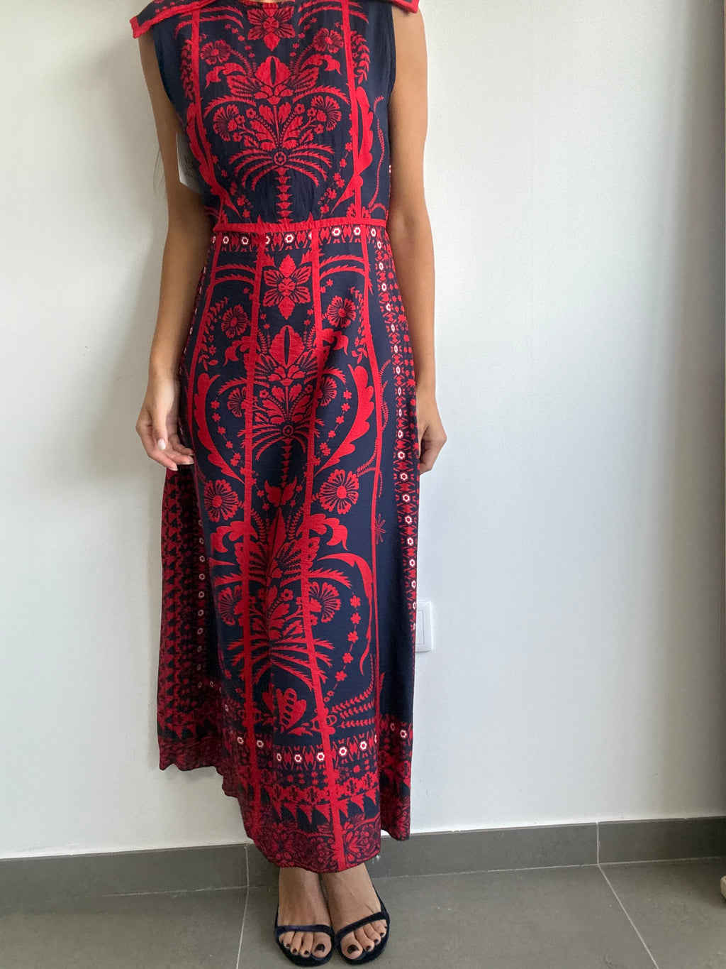 VESTIDO MOSAICO MARINO