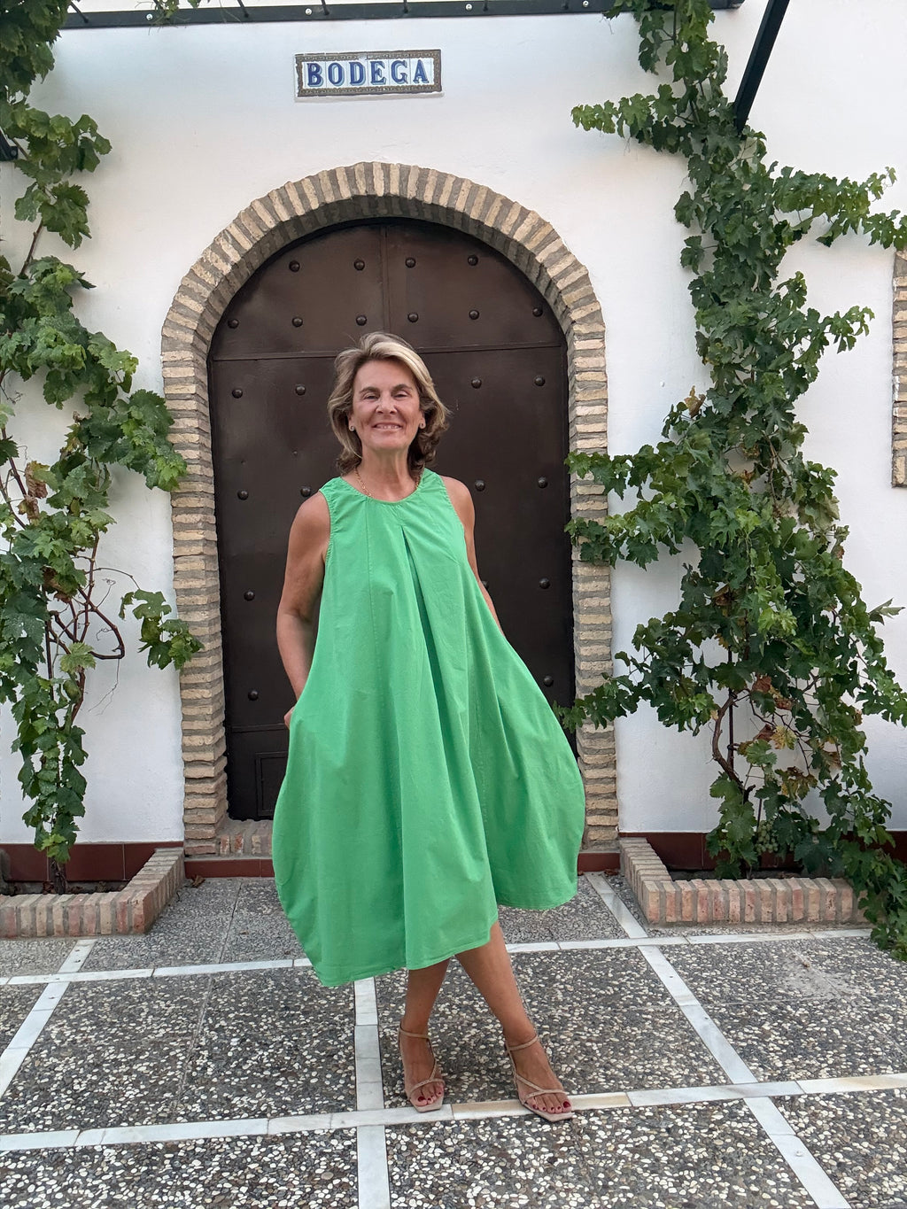 VESTIDO VALDELAGRANA VERDE