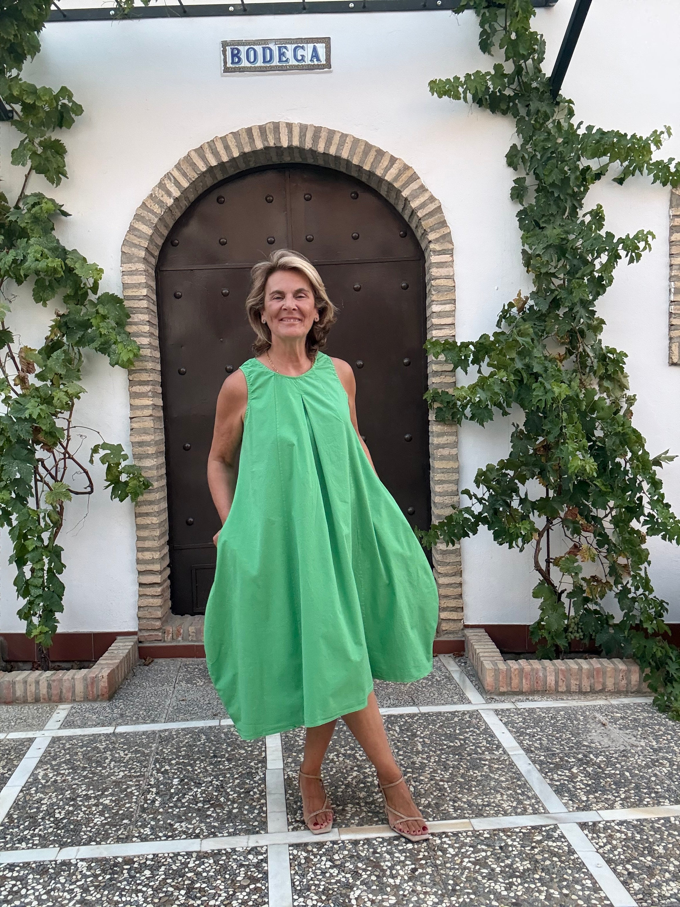 VESTIDO VALDELAGRANA VERDE