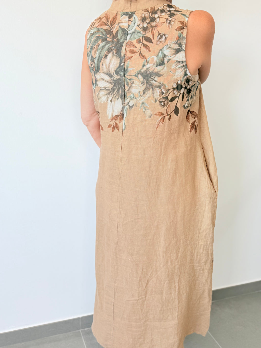 VESTIDO HAITÍ BEIGE