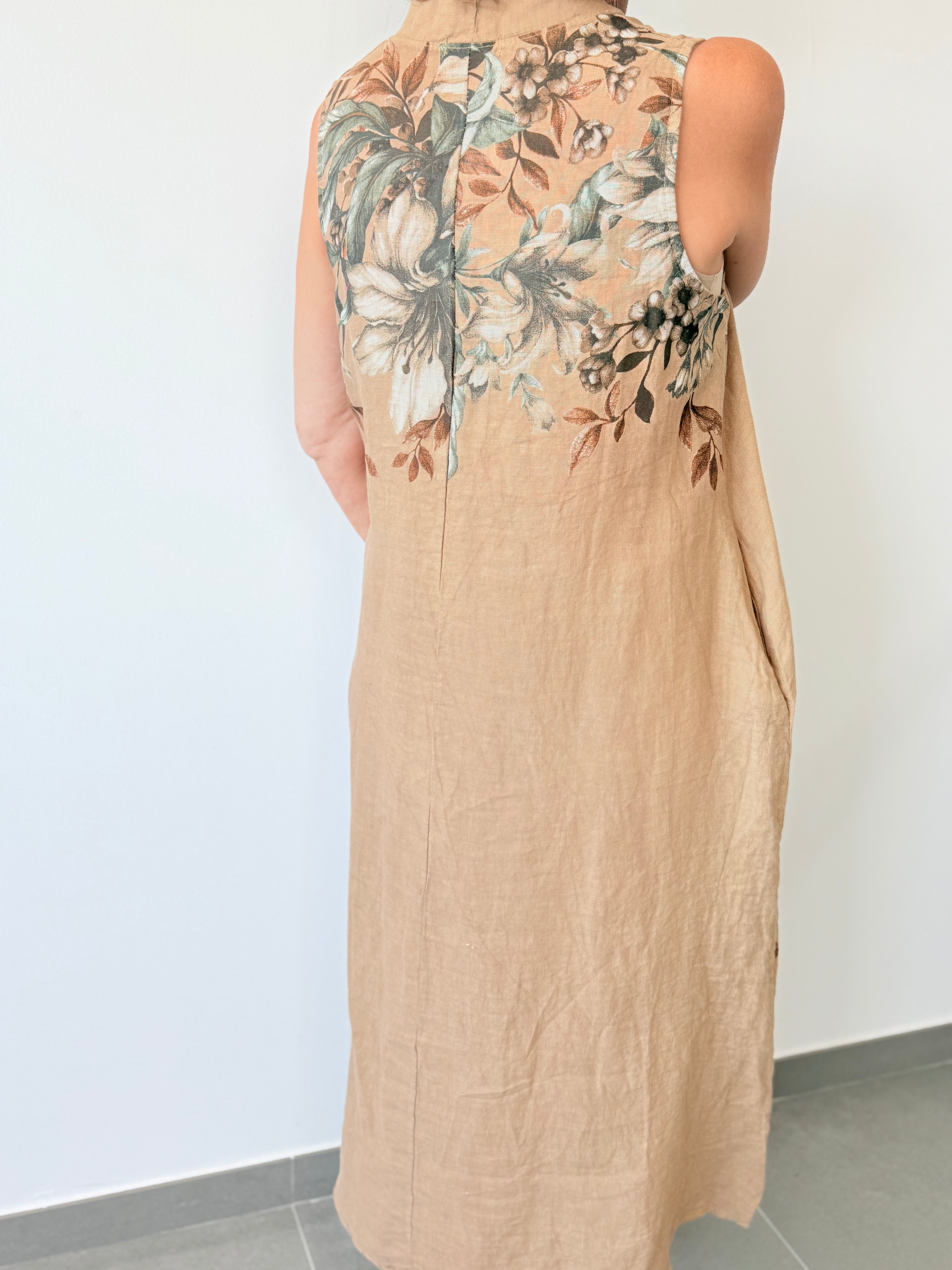 VESTIDO HAITÍ BEIGE