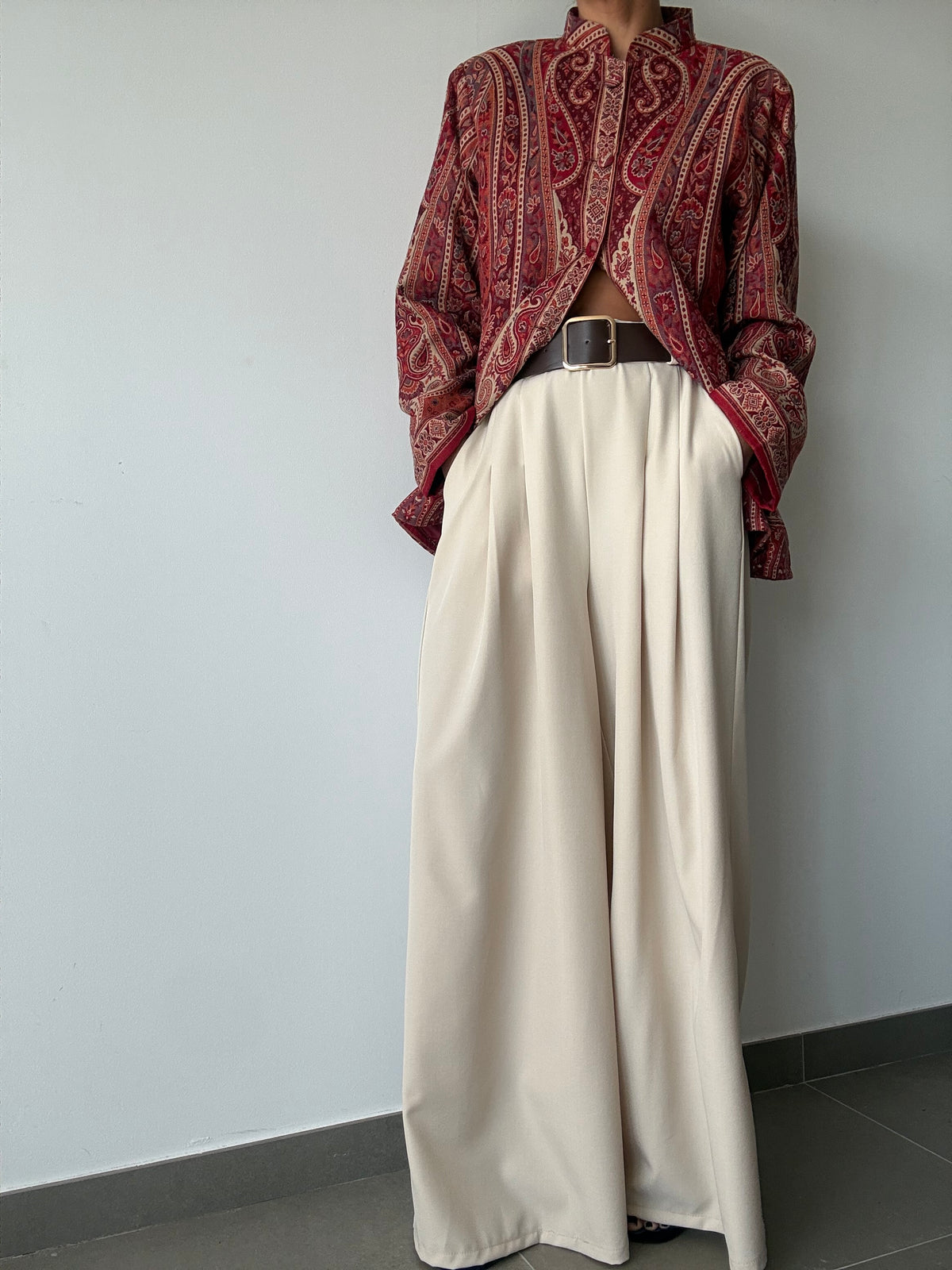 PANTALÓN FRANCESCA MARFIL
