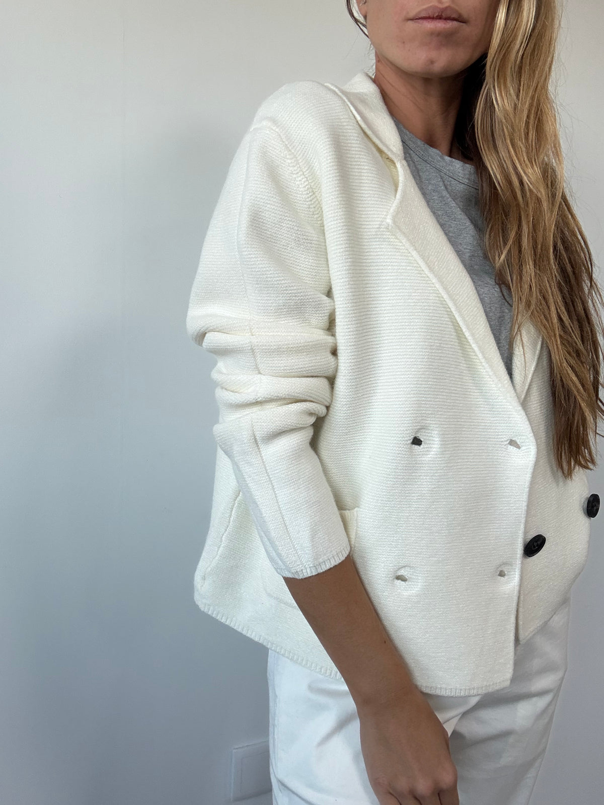 CHAQUETA ELEONOR MARFIL
