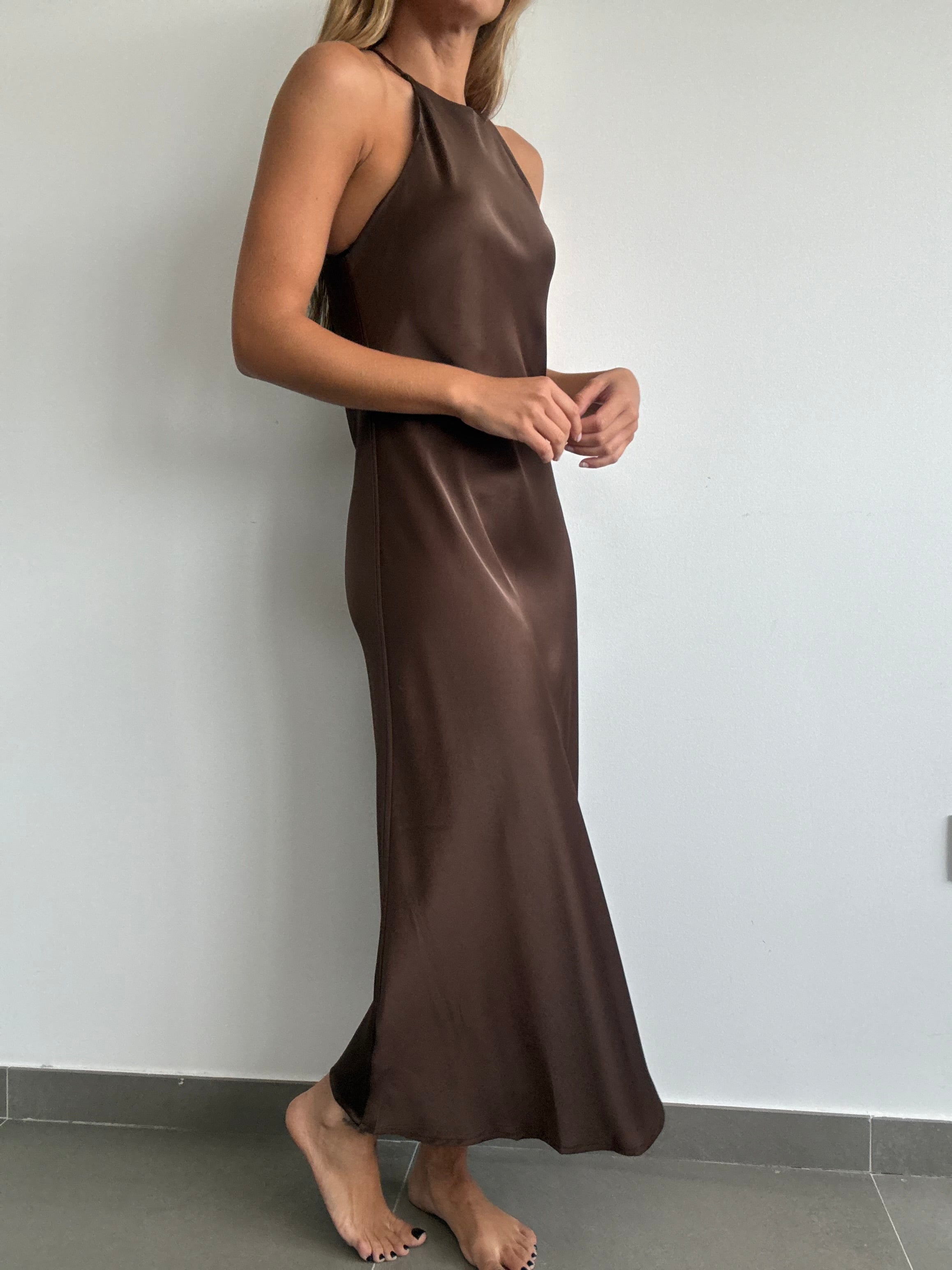 VESTIDO ANCONA CHOCOLATE