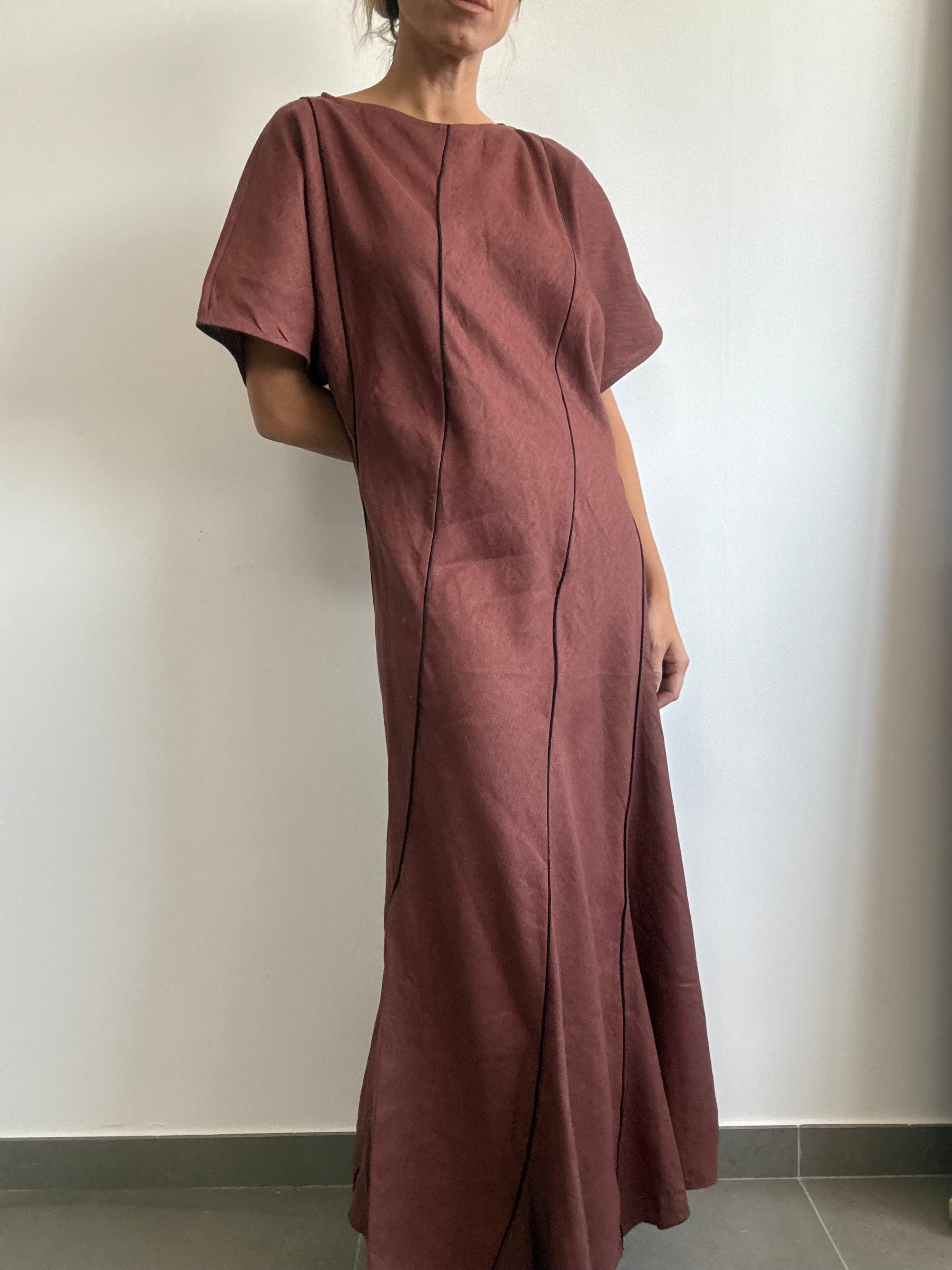 VESTIDO MATERA TEJA