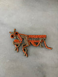 BROCHE MANTIS NARANJA