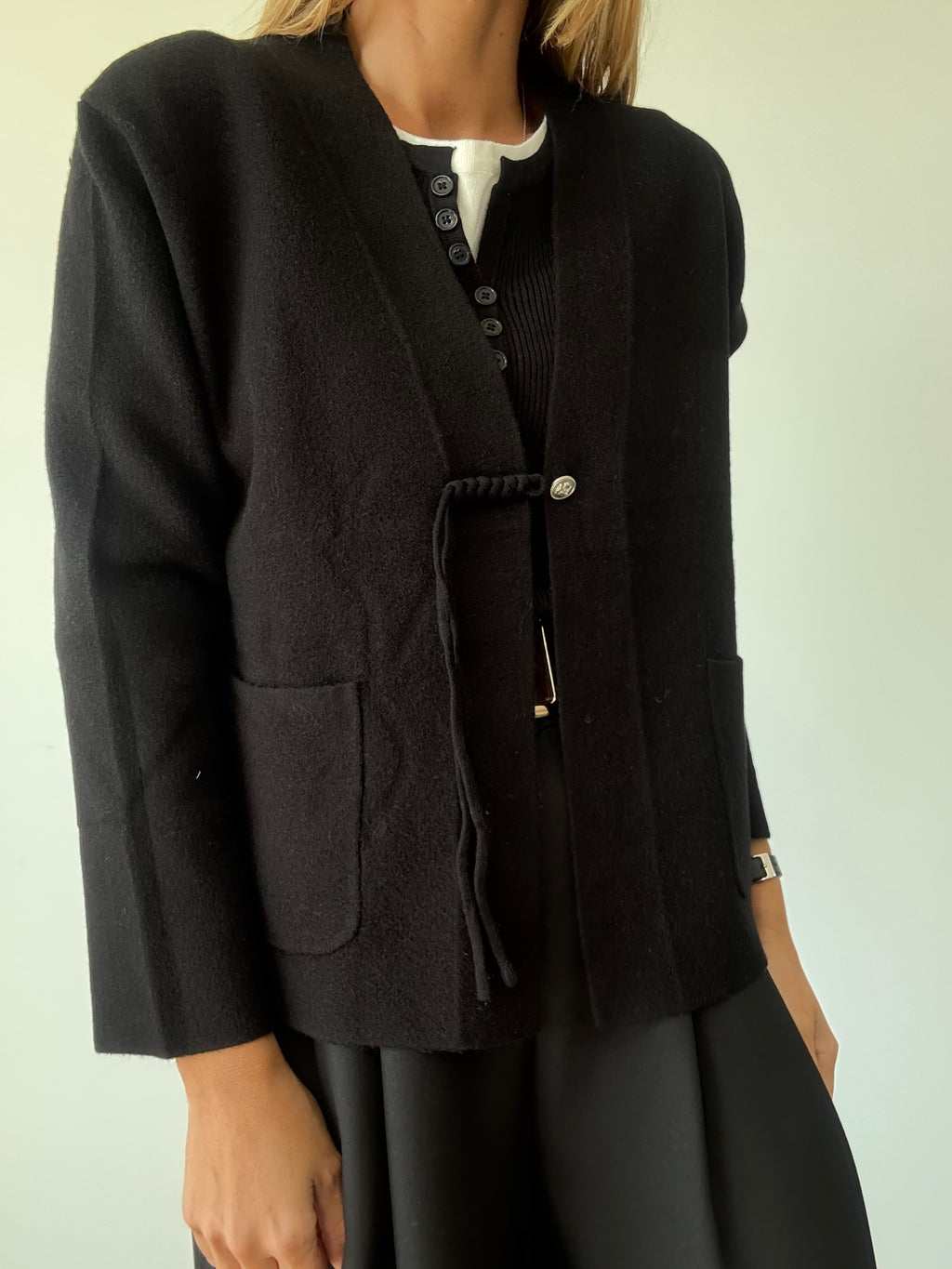 CARDIGAN EMILIA NEGRO
