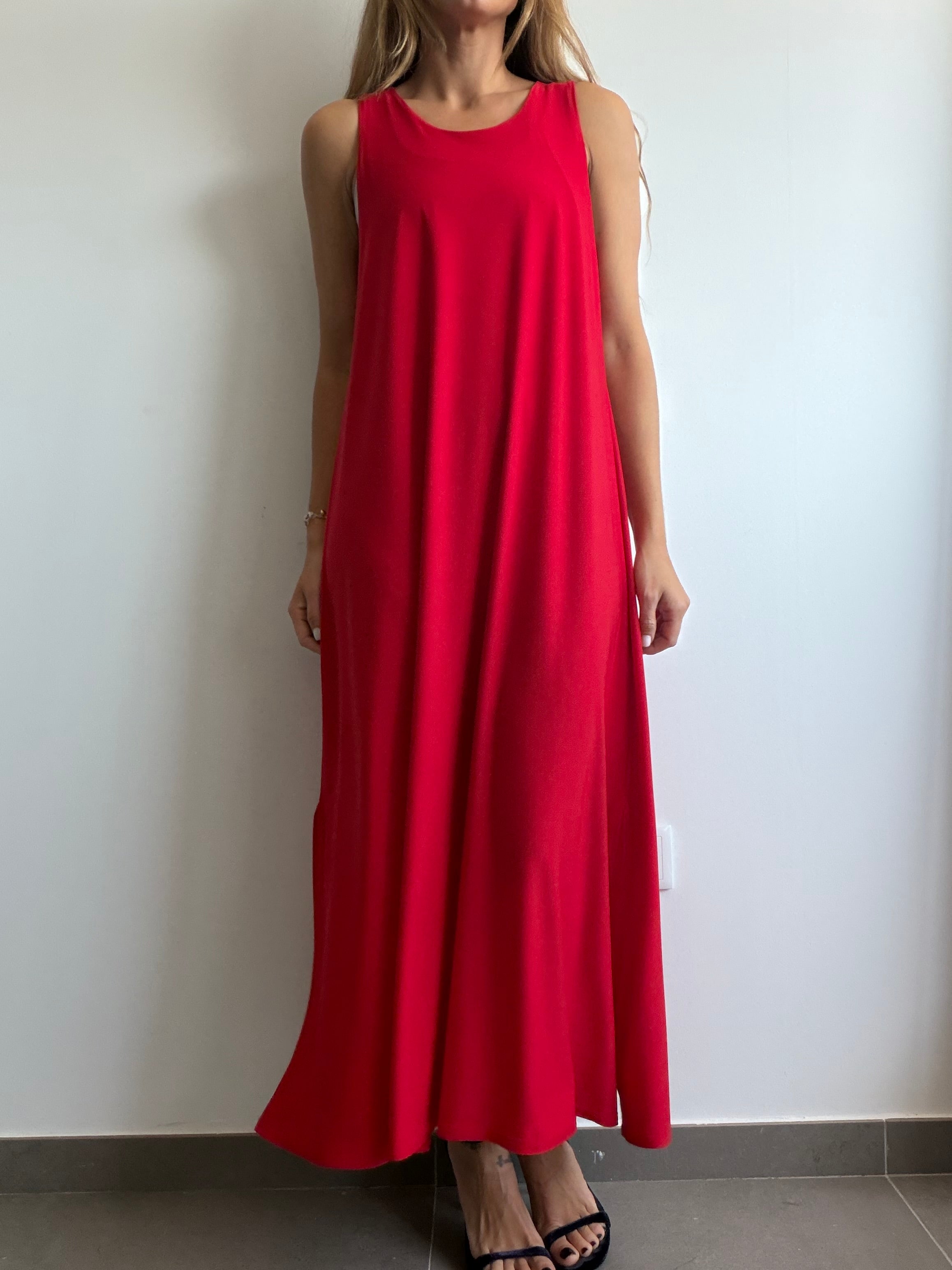 VESTIDO BRIZO ROJO