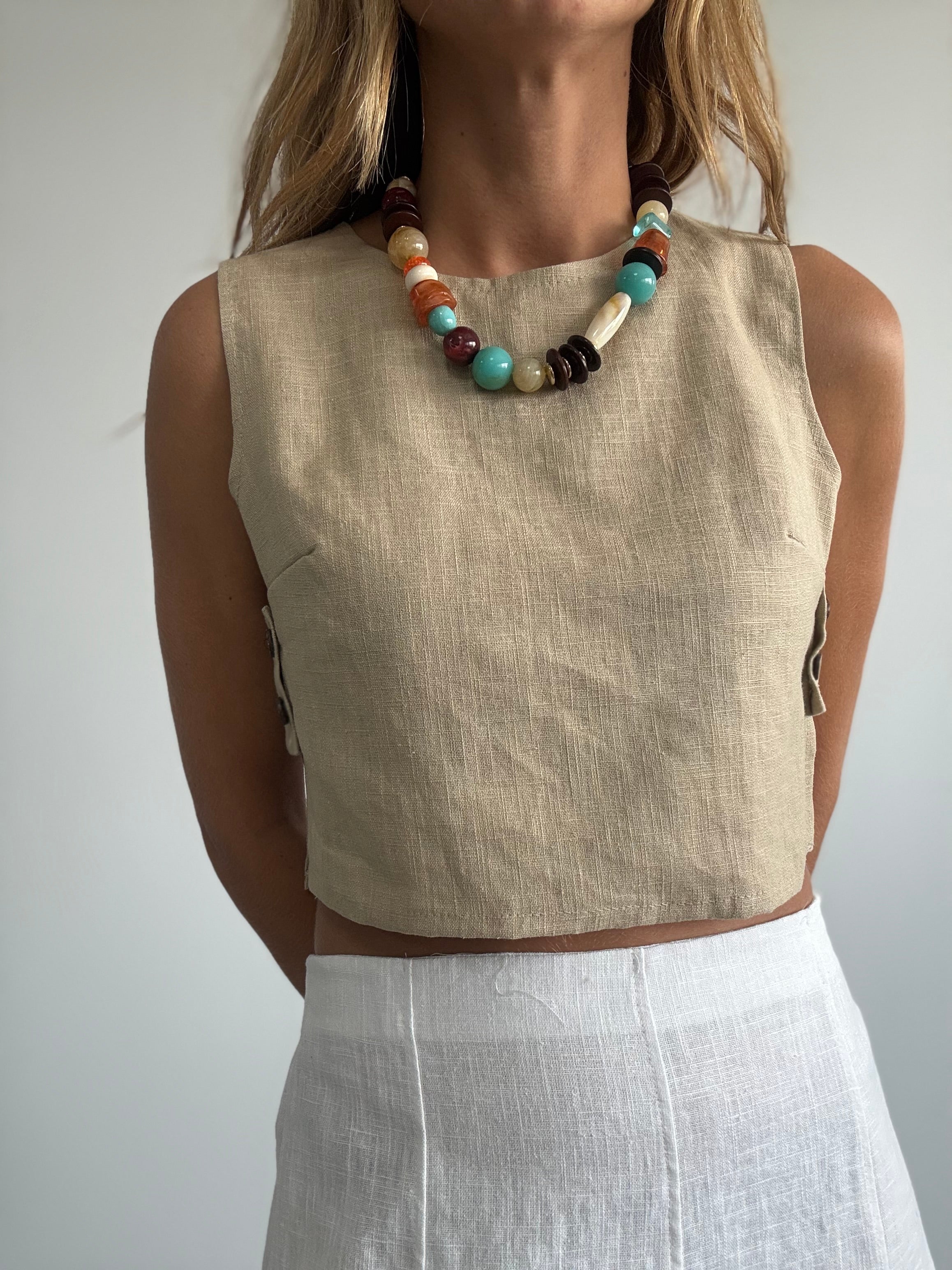 TOP SOLEDAD BEIGE