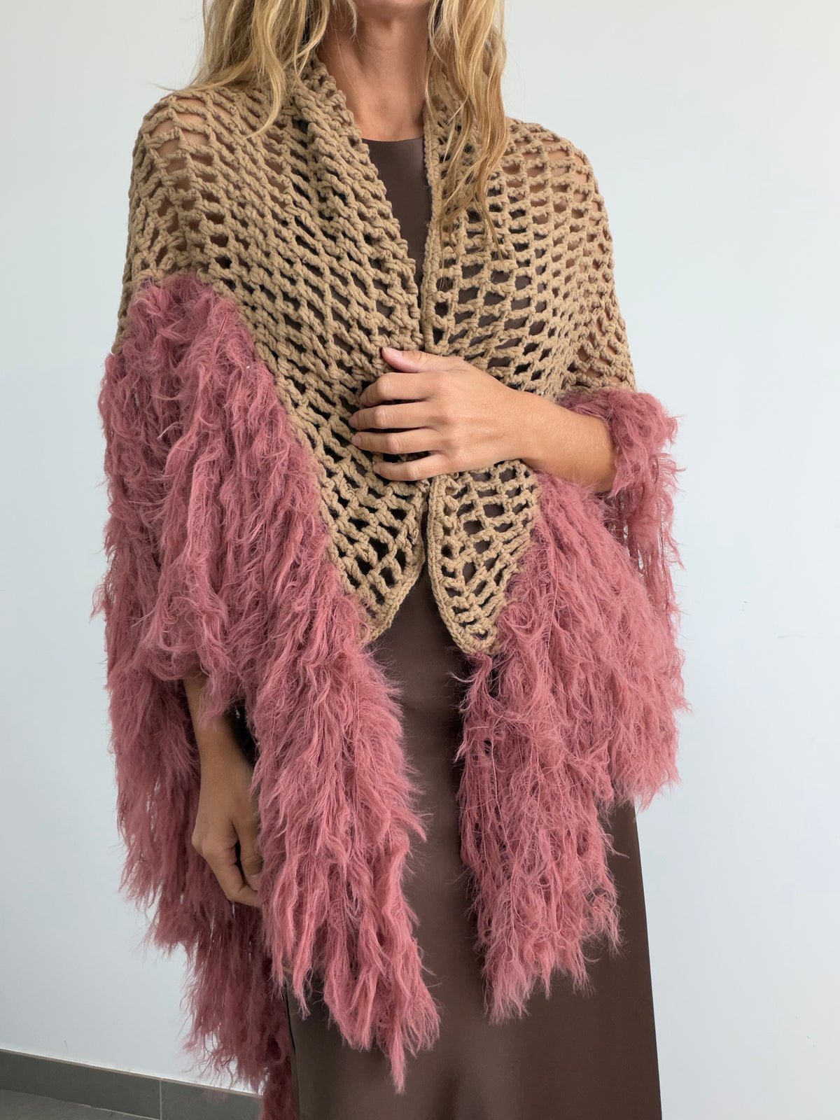 TOCA PLUMAS  CAMEL-ROSA