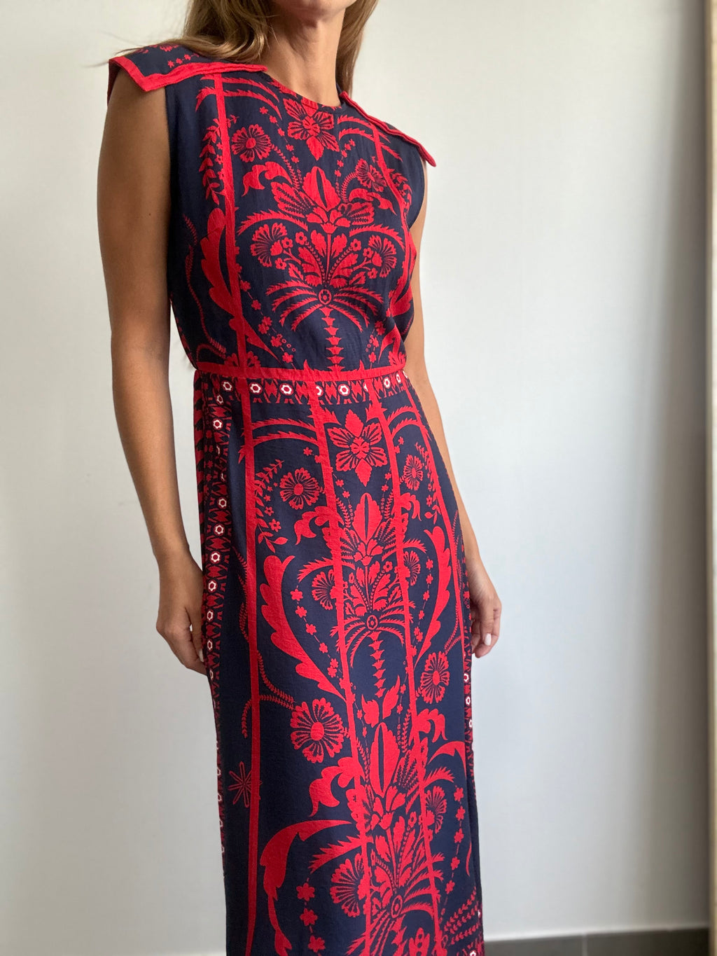 VESTIDO MOSAICO MARINO