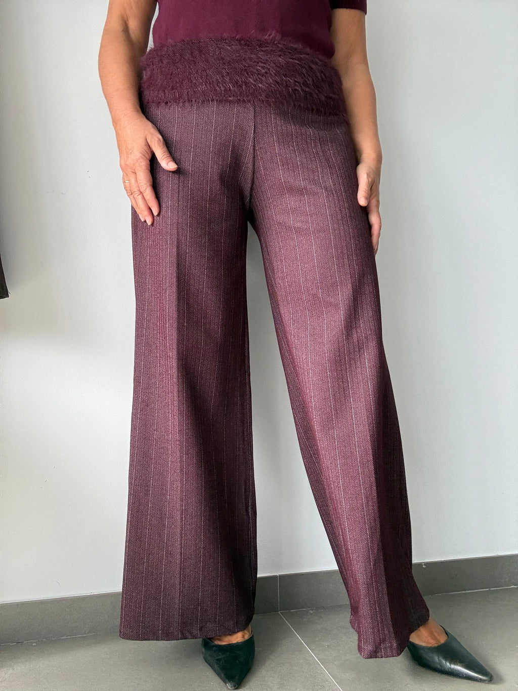 PANTALÓN URANO BURDEOS