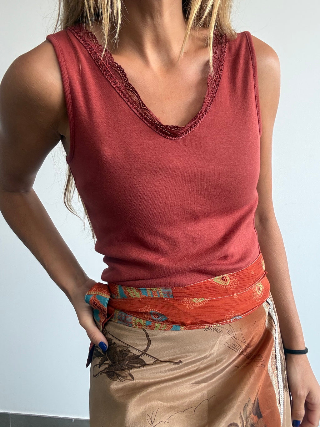 LENCERO FLORENCIA TEJA