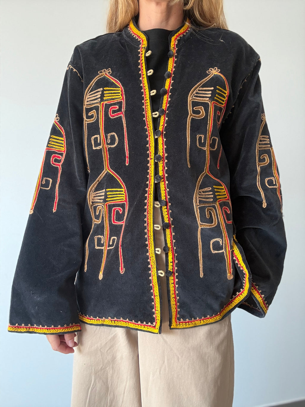CHAQUETA ZAR NEGRO