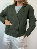 CHAQUETA ELEONOR VERDE BOTELLA