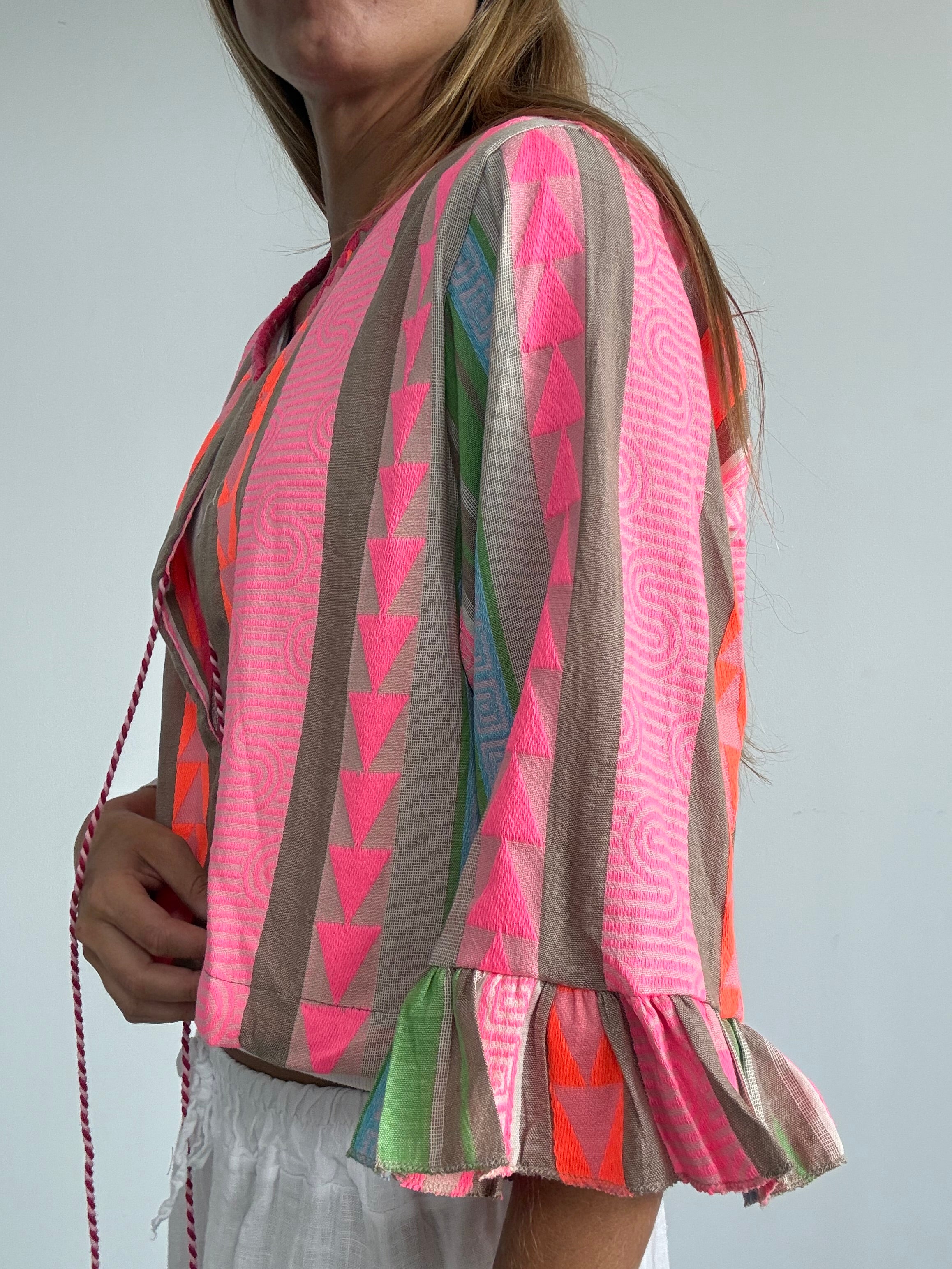 CHAQUETA BOLERO VOLANTE 3
