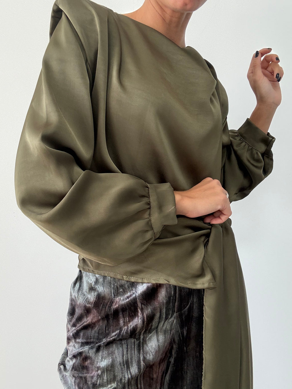 CAMISA ROSETA KAKI
